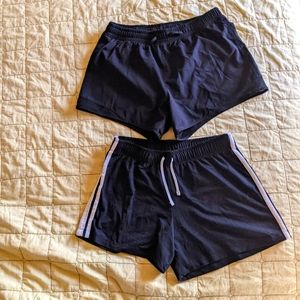 Last chance!! 2 Pairs of Black Girls Shorts~Size 12